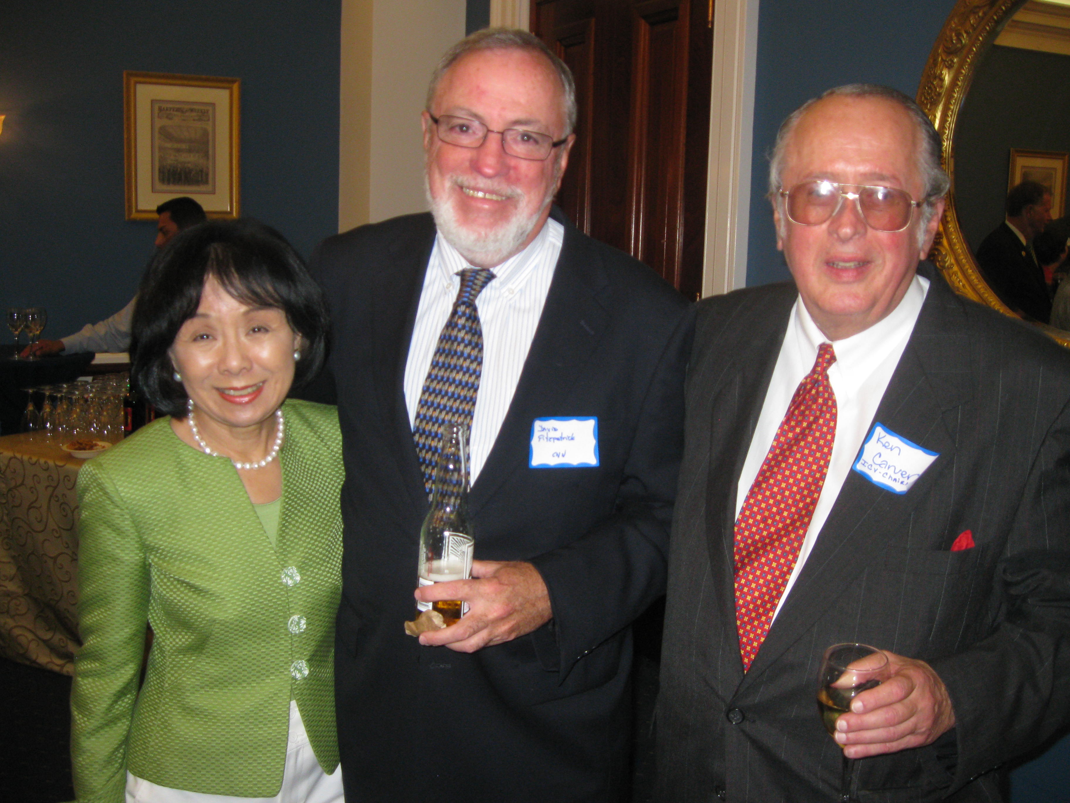 Congresswoman Doris Matsuit - David Fitzpatrick - Ken Carver 